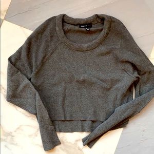 Mango cropped blouse